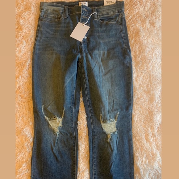 Nana Macs Sneak peek light distressed jeans size 9/29 - Picture 4 of 5